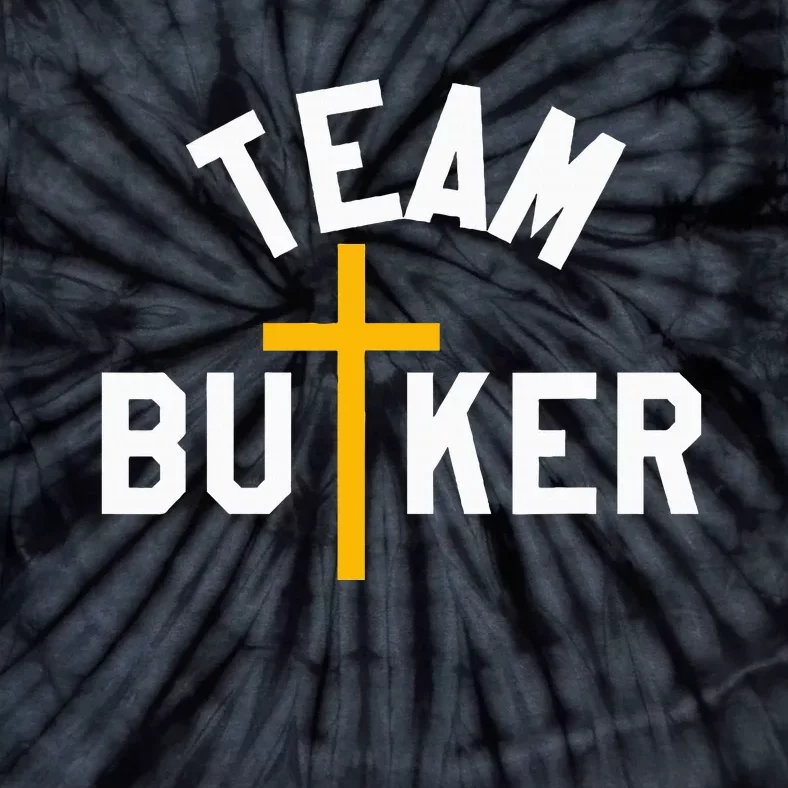 Team Butker Surname Christianity Cross Family Name Tie-Dye T-Shirt