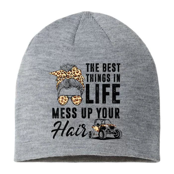 The Best Things In Life Mess Up Your Hair UTV SXS 8 1/2in Sustainable Knit Beanie