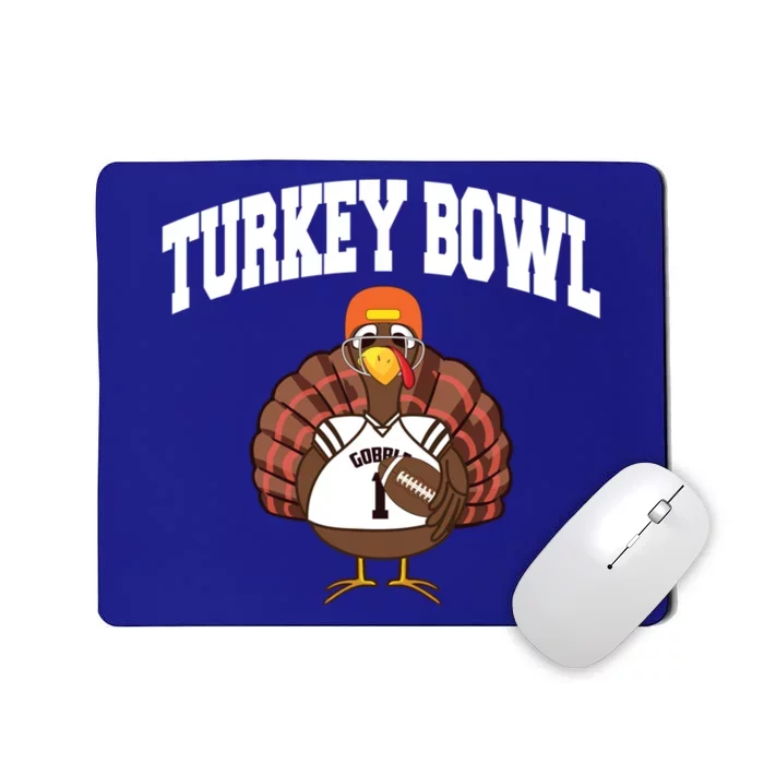 Turkey Bowl Thanksgiving Funny Football Game Gift Cool Gift Mousepad