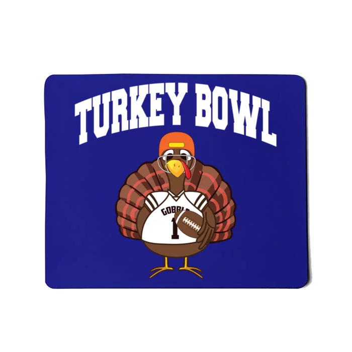 Turkey Bowl Thanksgiving Funny Football Game Gift Cool Gift Mousepad