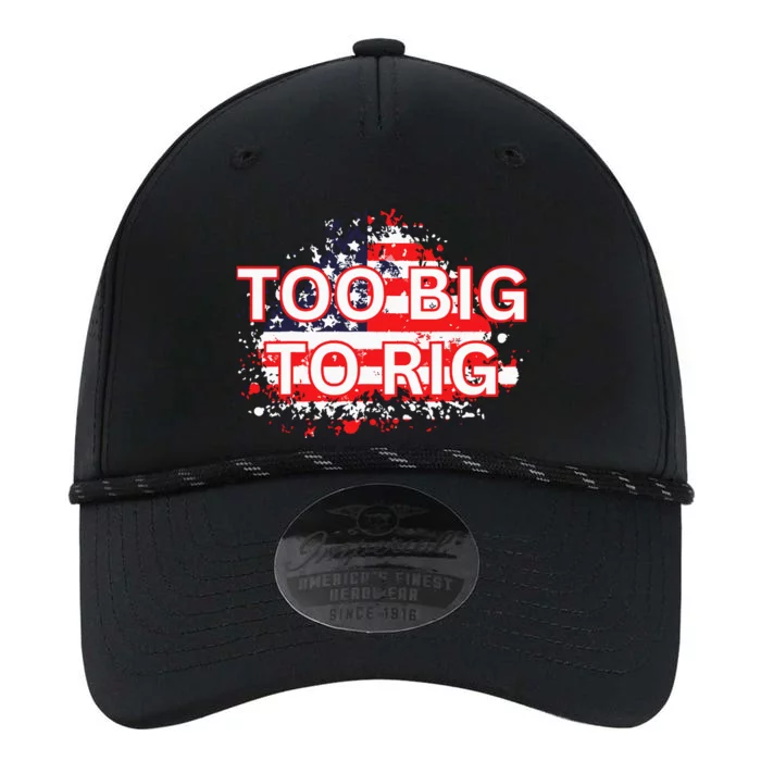 Too Big To Rig Trump Anti Biden Performance The Dyno Cap