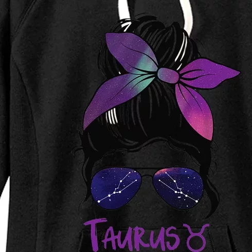 Taurus Birthday Taurus woman Zodiac Constellation Women's Fleece Hoodie