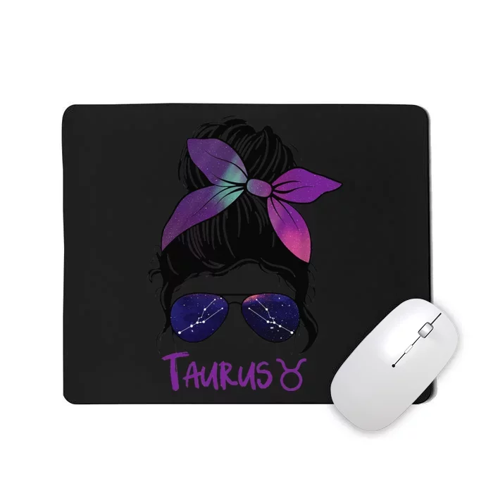 Taurus Birthday Taurus woman Zodiac Constellation Mousepad