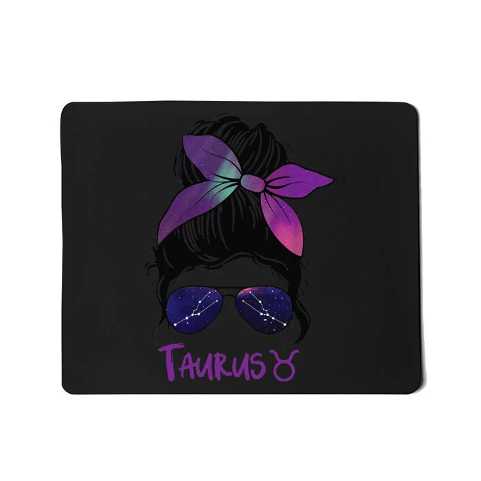 Taurus Birthday Taurus woman Zodiac Constellation Mousepad