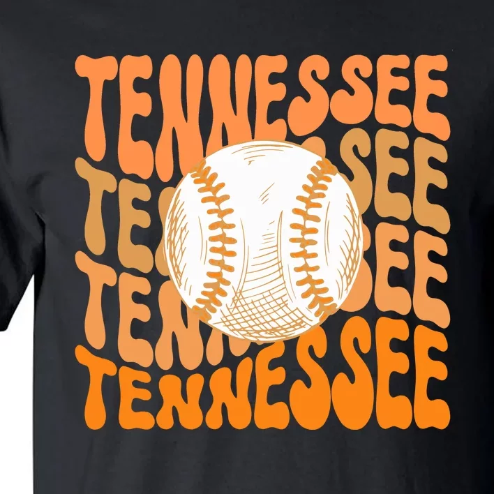 Tennessee Baseball Tall T-Shirt