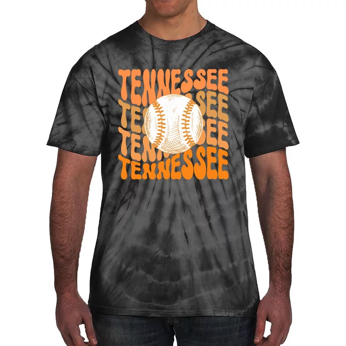 Tennessee Baseball Tie-Dye T-Shirt