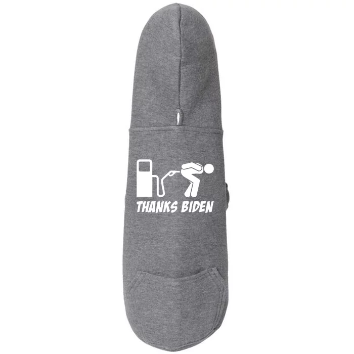 Thanks Biden Doggie 3-End Fleece Hoodie