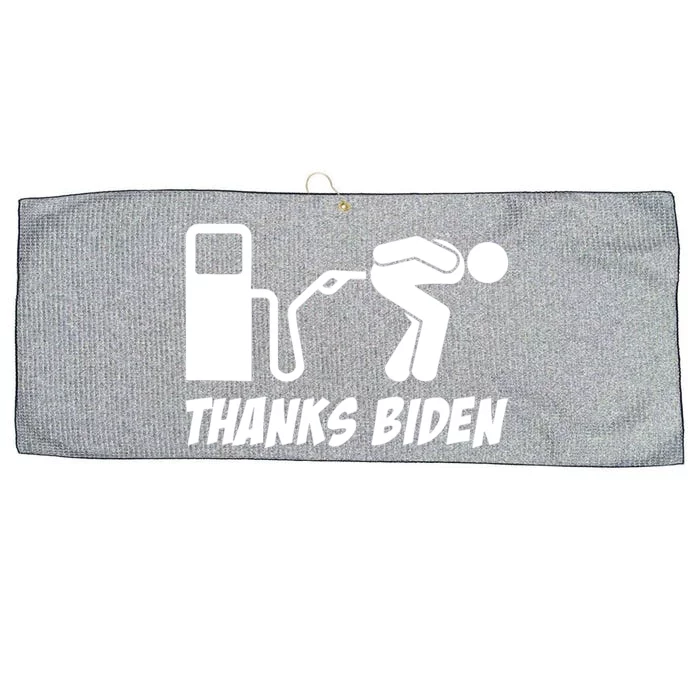 Thanks Biden Large Microfiber Waffle Golf Towel