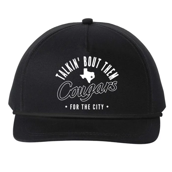 Talkin Bout Them Cougars From The City Snapback Five-Panel Rope Hat