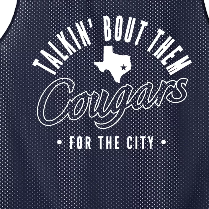 Talkin Bout Them Cougars From The City Mesh Reversible Basketball Jersey Tank