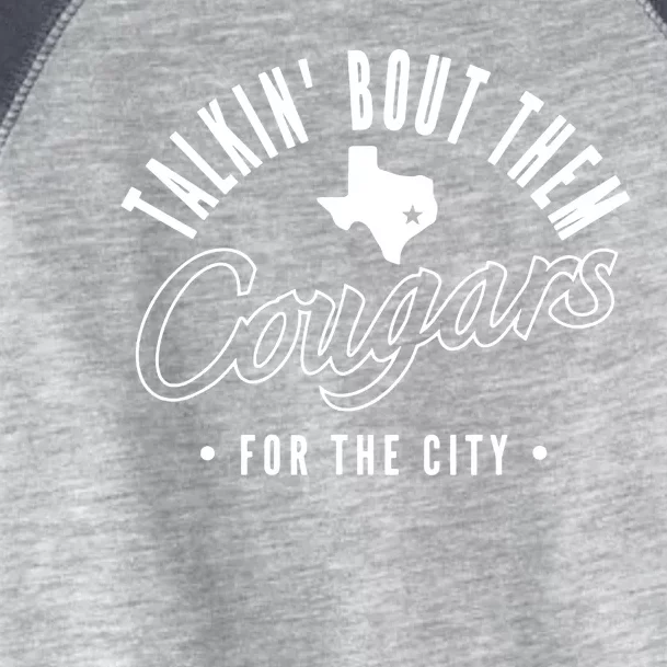 Talkin Bout Them Cougars From The City Toddler Fine Jersey T-Shirt