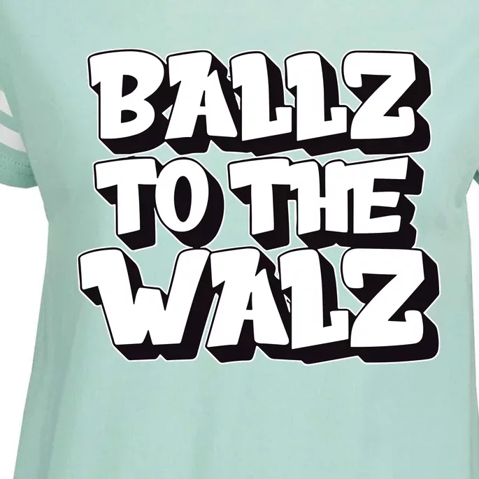 Tyt Ballz To The Walz Enza Ladies Jersey Football T-Shirt