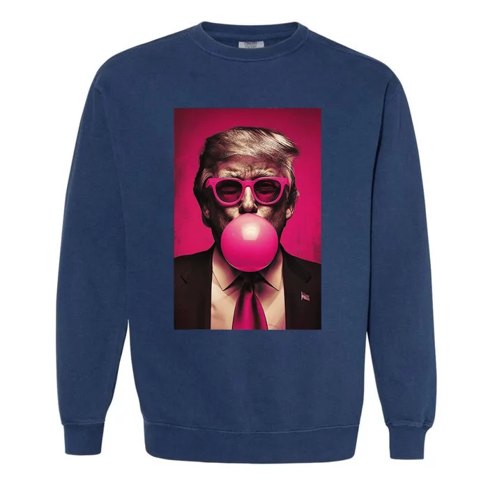 Trump Bubblegum Garment-Dyed Sweatshirt