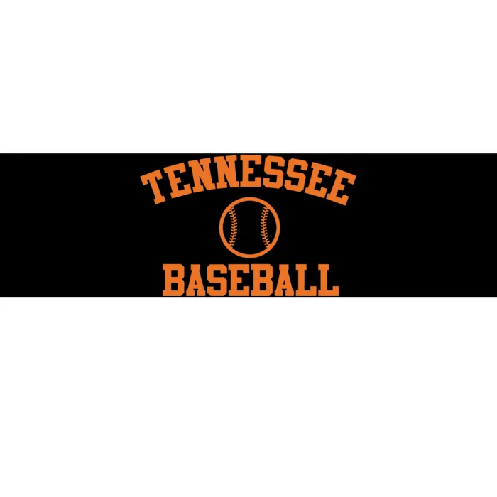 Tennessee Baseball Bumper Sticker