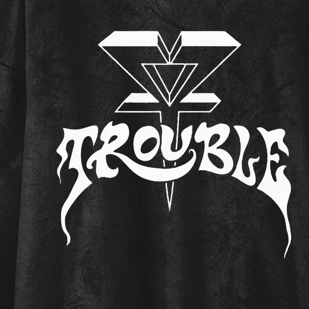 Trouble Band Hooded Wearable Blanket