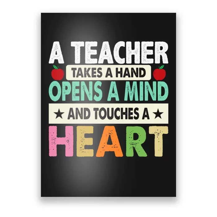 Teacher Back To School Inspiration Poster