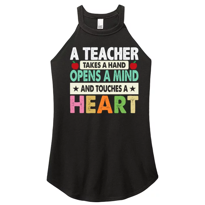 Teacher Back To School Inspiration Women’s Perfect Tri Rocker Tank