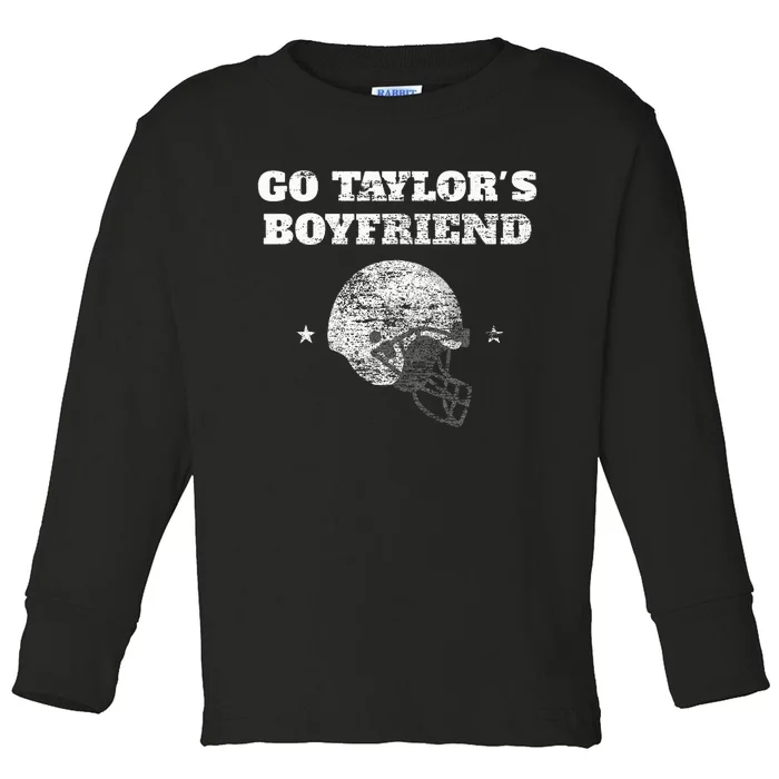 T.aylor's Boyfriend Toddler Long Sleeve Shirt