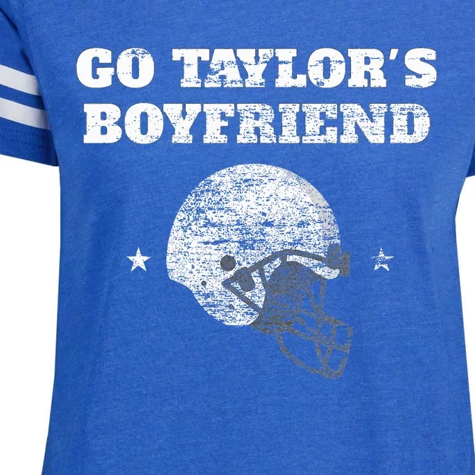 T.aylor's Boyfriend Enza Ladies Jersey Football T-Shirt