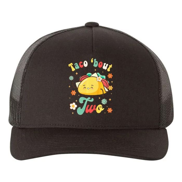 Taco Bout Two Mexican Baby Second Birthday 2nd Bday Fiesta Yupoong Adult 5-Panel Trucker Hat