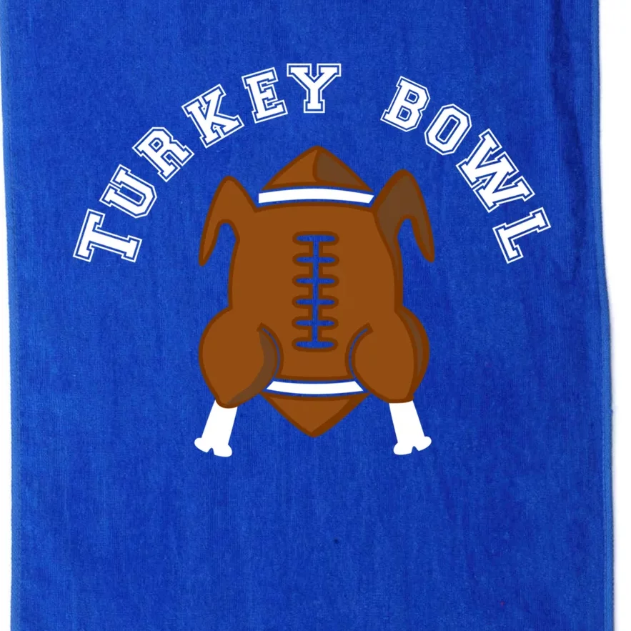 Turkey Bowl Thanksgiving Football Gift Platinum Collection Golf Towel