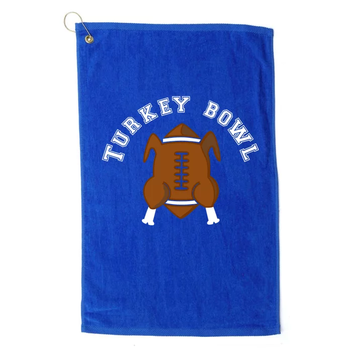 Turkey Bowl Thanksgiving Football Gift Platinum Collection Golf Towel