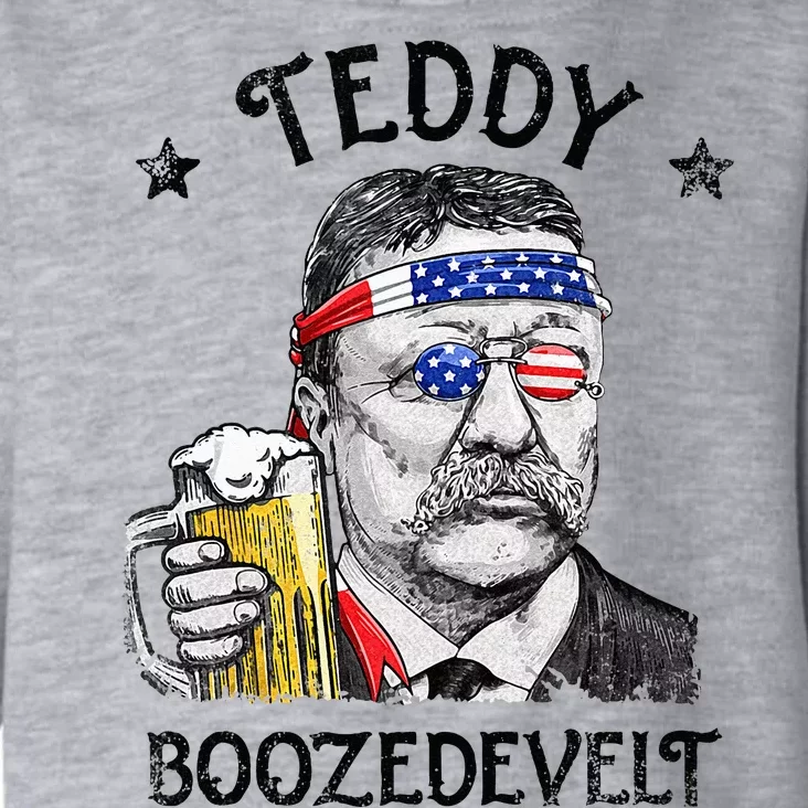 Teddy Boozedevelt Theodore Roosevelt 4th Of July Men Women Toddler Hoodie