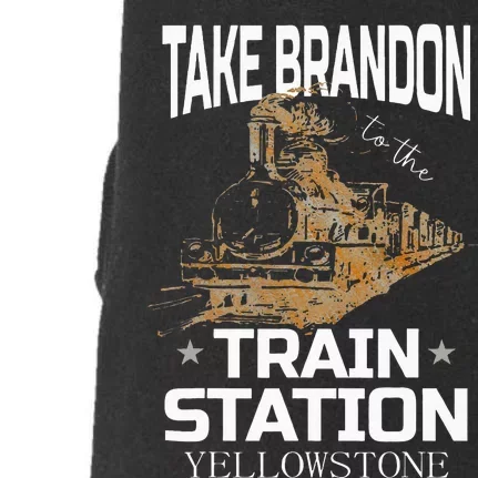 Take Bransdon To The Train Station Doggie 3-End Fleece Hoodie