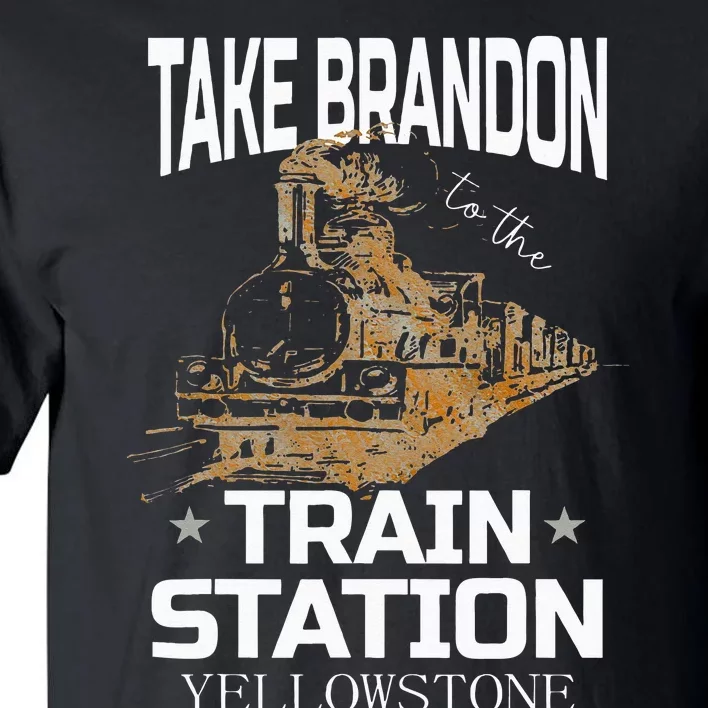 Take Bransdon To The Train Station Tall T-Shirt