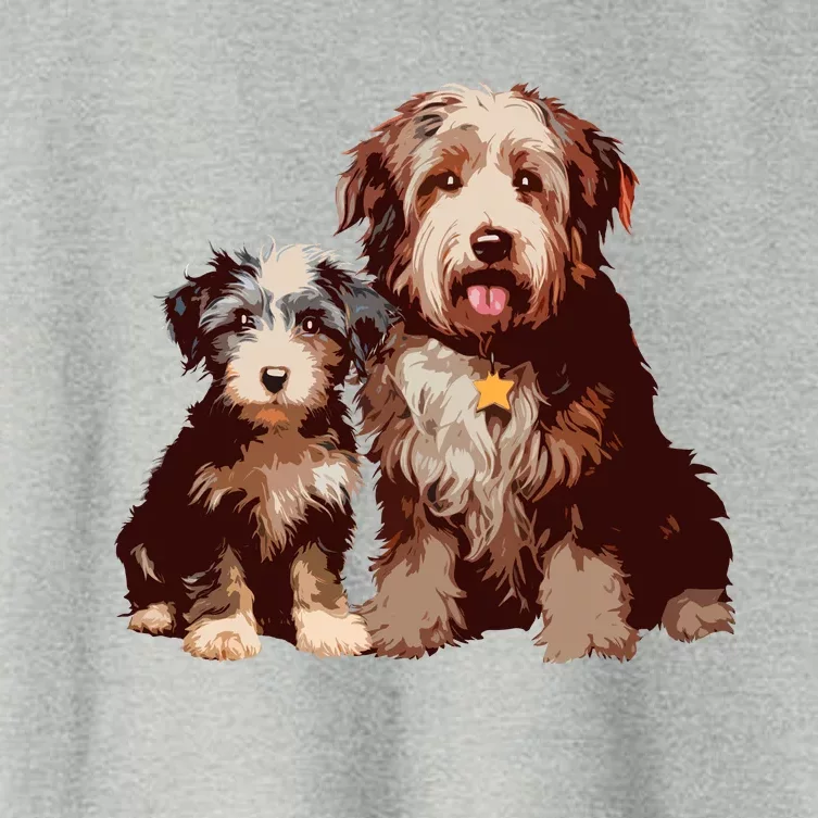 Two Bob Tail Dogs Women's Crop Top Tee