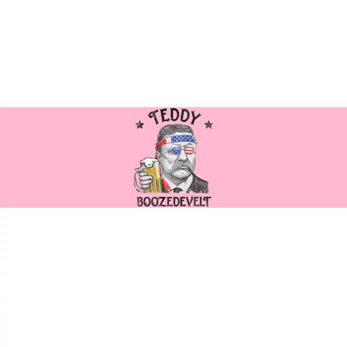 Teddy Boozedevelt Theodore Roosevelt 4th Of July Bumper Sticker