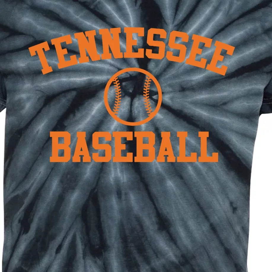 Tennessee Baseball Kids Tie-Dye T-Shirt