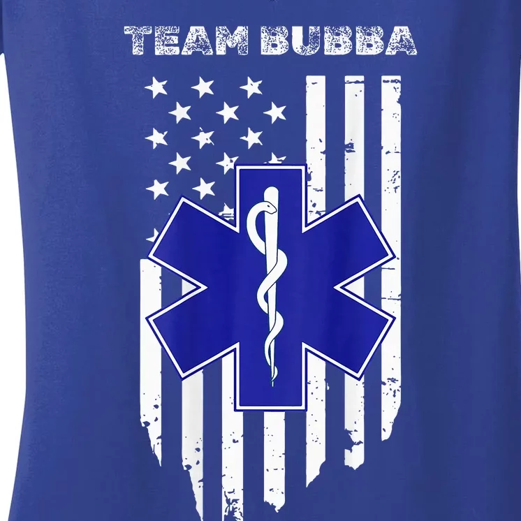 Team Bubba T2t 5k Women's V-Neck T-Shirt