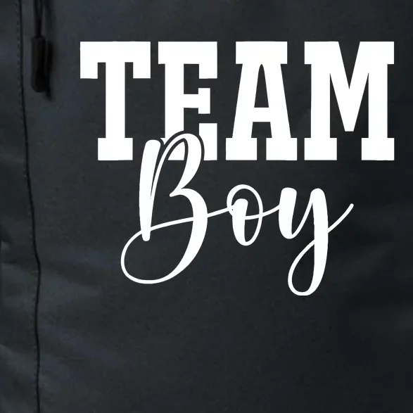 Team Boy Team Girl Blue Gender Reveal Party Matching Family Daily Commute Backpack