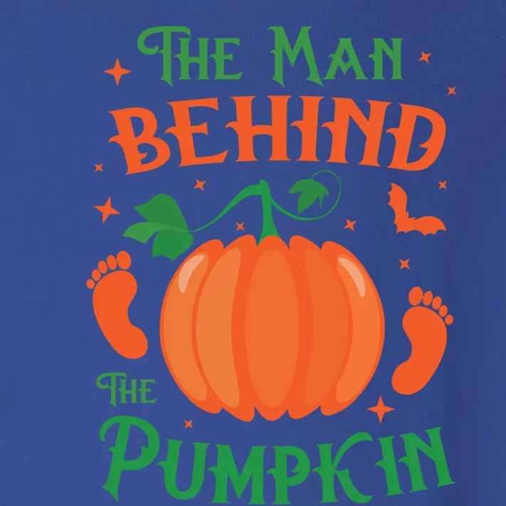 The Behind The Pumpkin Gift Halloween New Dad Soon Cool Gift Toddler Long Sleeve Shirt