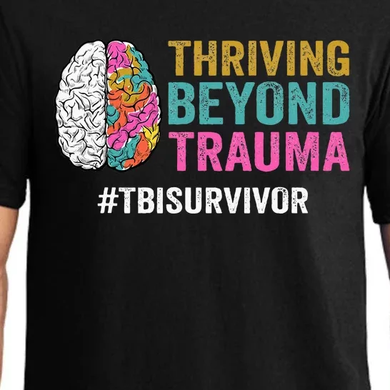 Thriving Beyond Trauma Tbi Traumatic Brain Injury Survivor Pajama Set