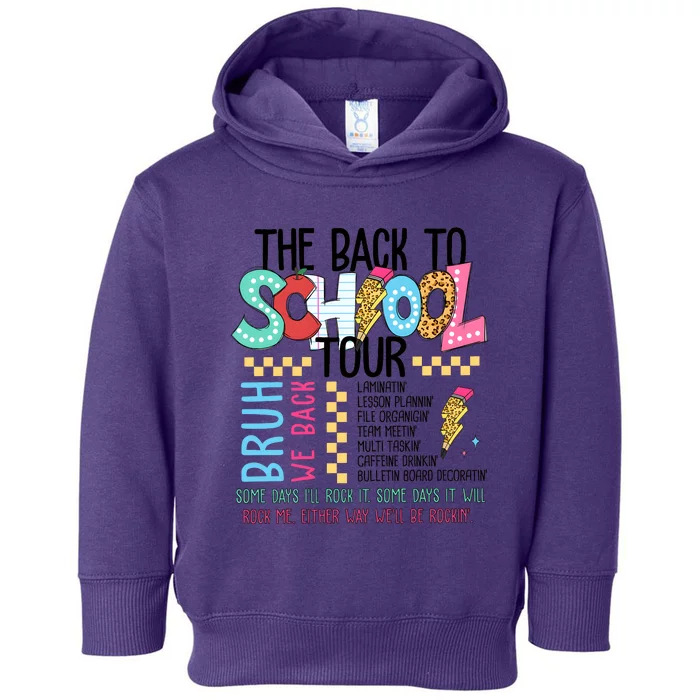 The Back To School Funny Toddler Hoodie