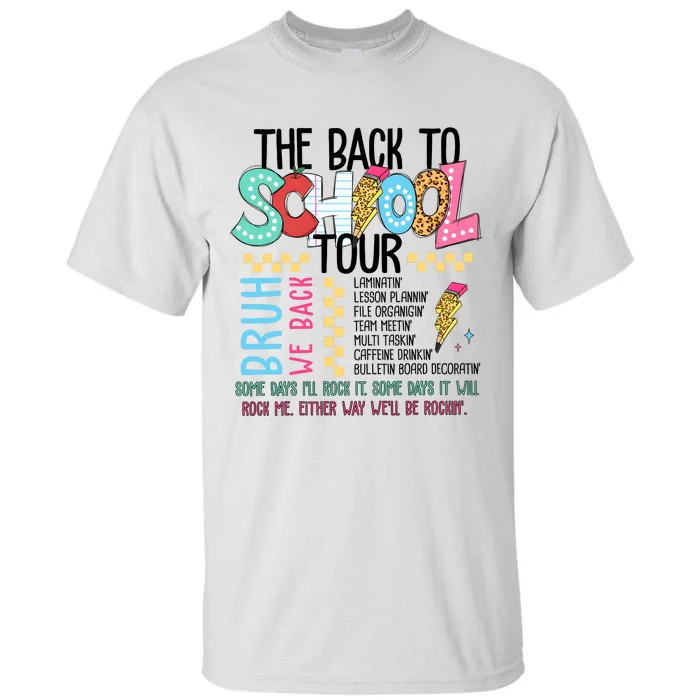 The Back To School Funny Tall T-Shirt