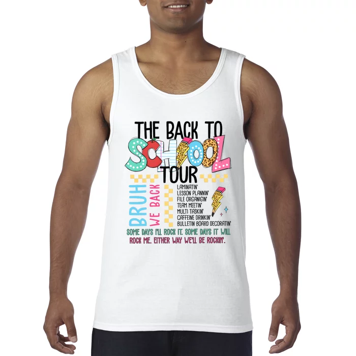 The Back To School Funny Tank Top