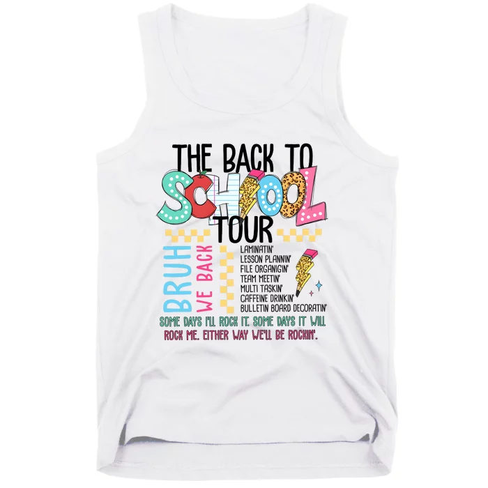 The Back To School Funny Tank Top