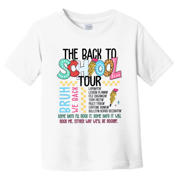 The Back To School Funny Toddler T-Shirt