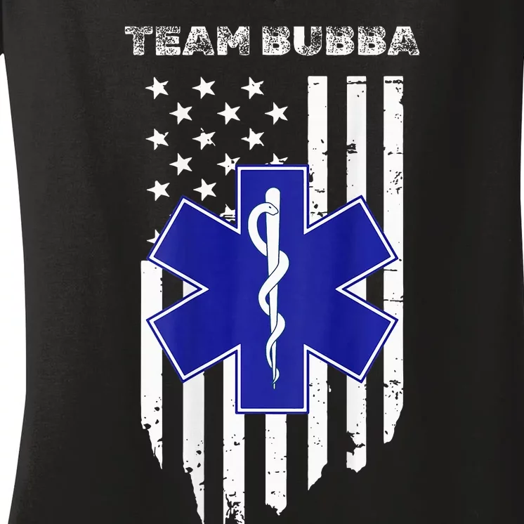 Team Bubba T2t 5k Women's V-Neck T-Shirt