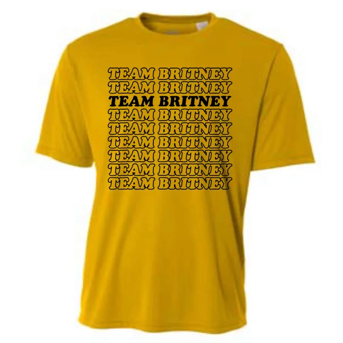 Team Britney Teambritney Cooling Performance Crew T-Shirt