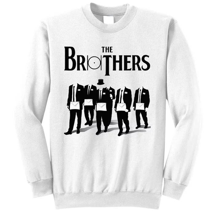 The Brothers Together The Point Within A Circle Masonic Sweatshirt