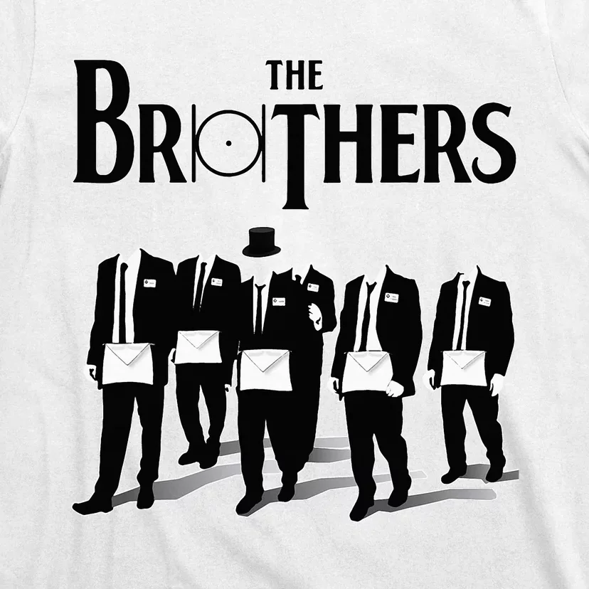 The Brothers Together The Point Within A Circle Masonic T-Shirt