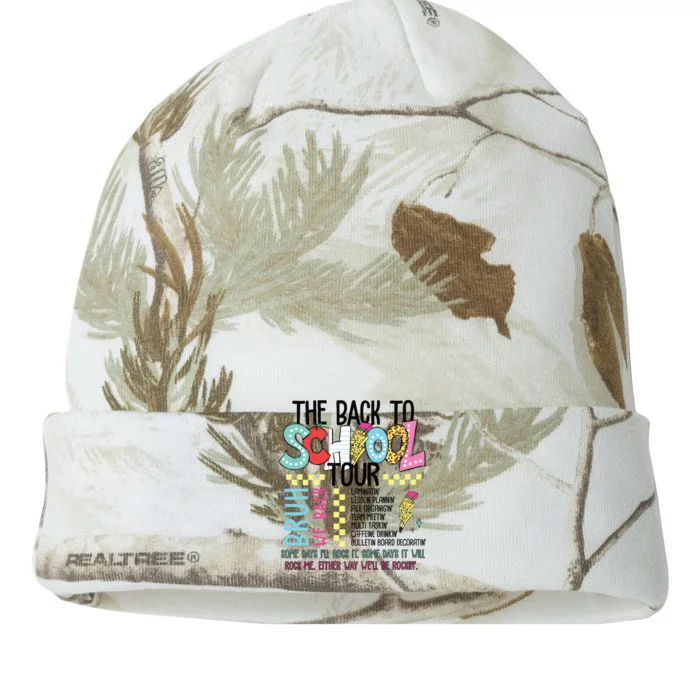 The Back To School Bruh We Back Kati - 12in Camo Beanie