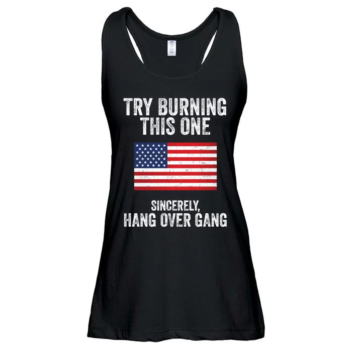 Try Burning This One Sincerely Hang Over Gang Tom Macdonald Ladies Essential Flowy Tank