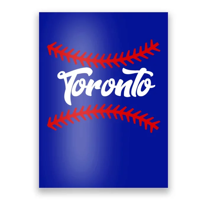 Toronto Baseball Team Fan Cute Gift Poster