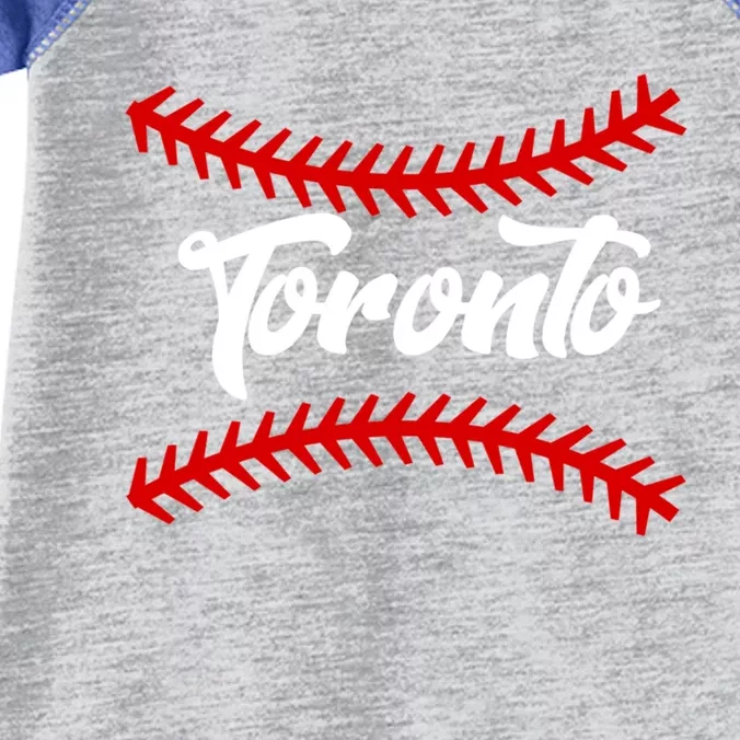 Toronto Baseball Team Fan Cute Gift Infant Baby Jersey Bodysuit