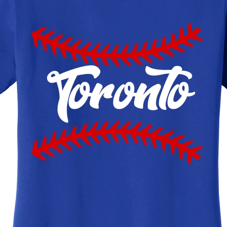 Toronto Baseball Team Fan Cute Gift Women's T-Shirt